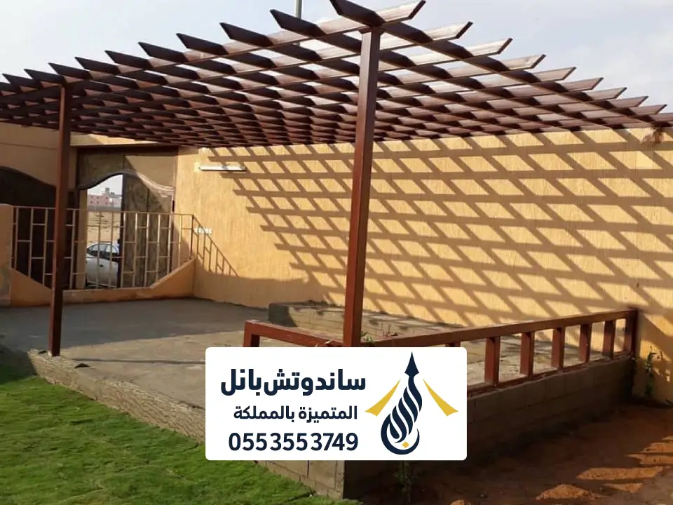 اشكال البرجولات قماش في الرياض
